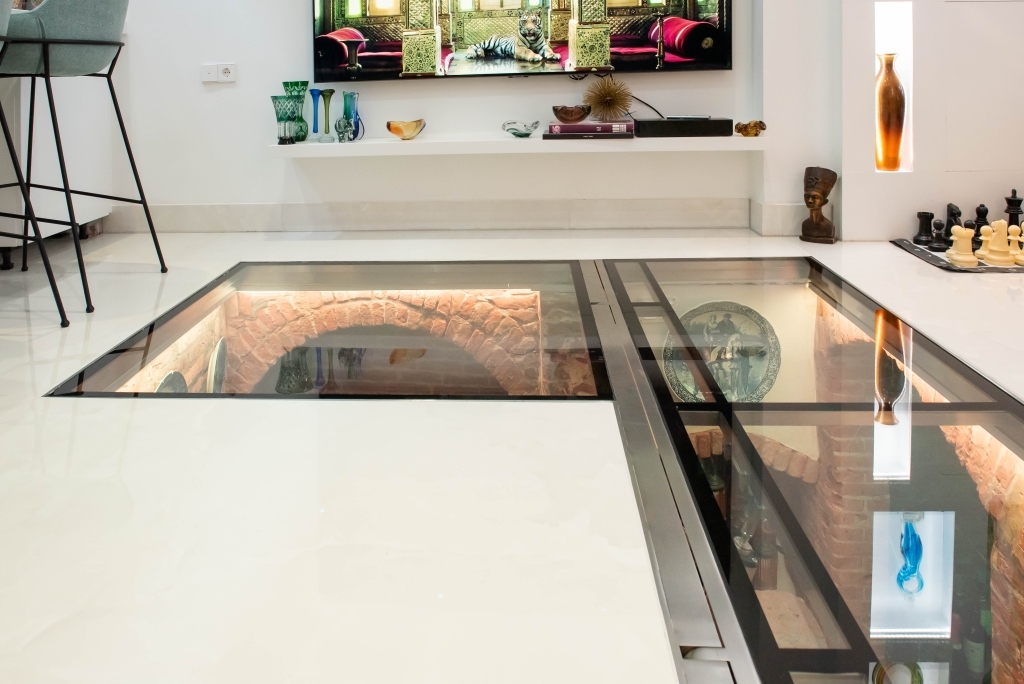 Glazen vloerluik Haarlem