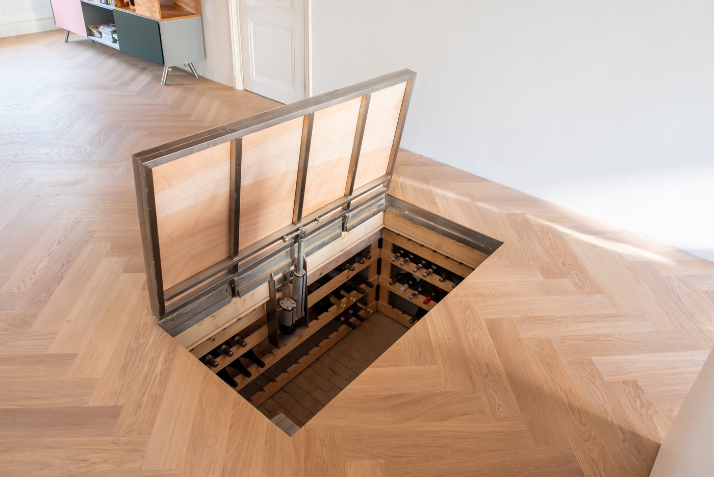 Project verborgen vloerluik in Den Haag